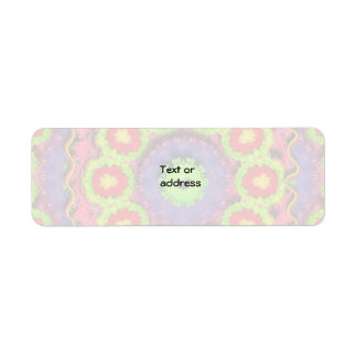 Cinco De Mayo Pinata Abstrakt Returadress Etikett