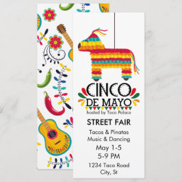 Cinco de Mayo Pinata Party Inbjudningar