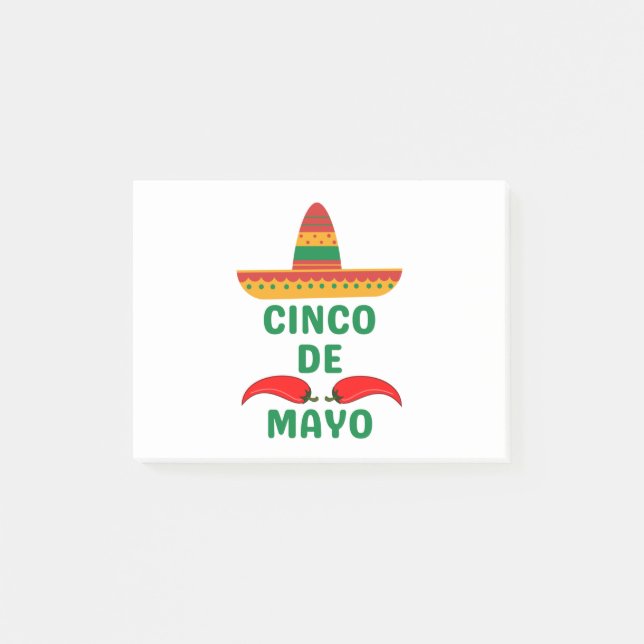 Cinco De Mayo Post-it Block (Framsida)