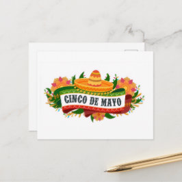 Cinco de Mayo! Postkort Vykort