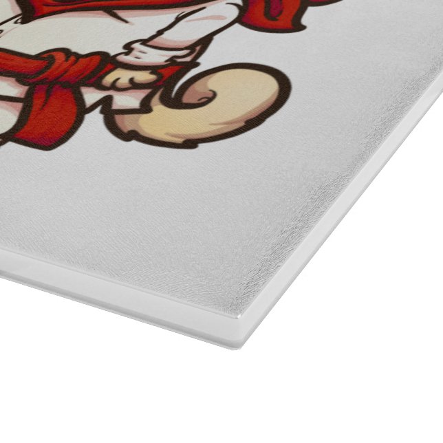 Cinco De Mayo Pugs Glass Clearboard (Hörn)