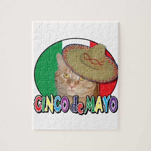 Cinco de Mayo Pussel (Vertikal)