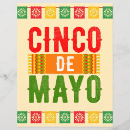 Cinco De Mayo Reklamblad