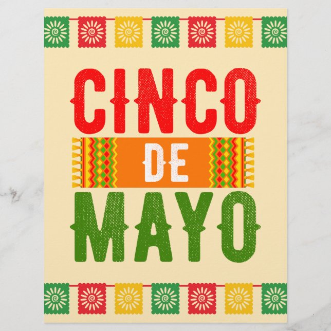 Cinco De Mayo Reklamblad (Framsidan)