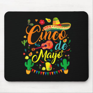 Cinco de mayo rolig mexikansk fiesta-fest 5 de may musmatta