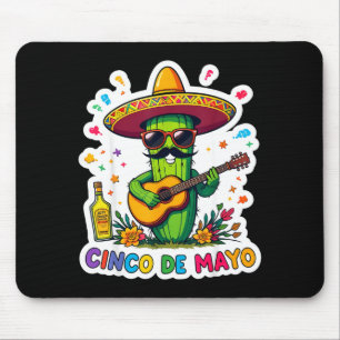 Cinco de mayo rolig mexikansk kaktus solglasögonCi Musmatta