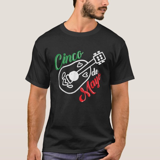 Cinco De Mayo Shirt Fiesta Camisa De Mayo Cinco De T (Framsida)