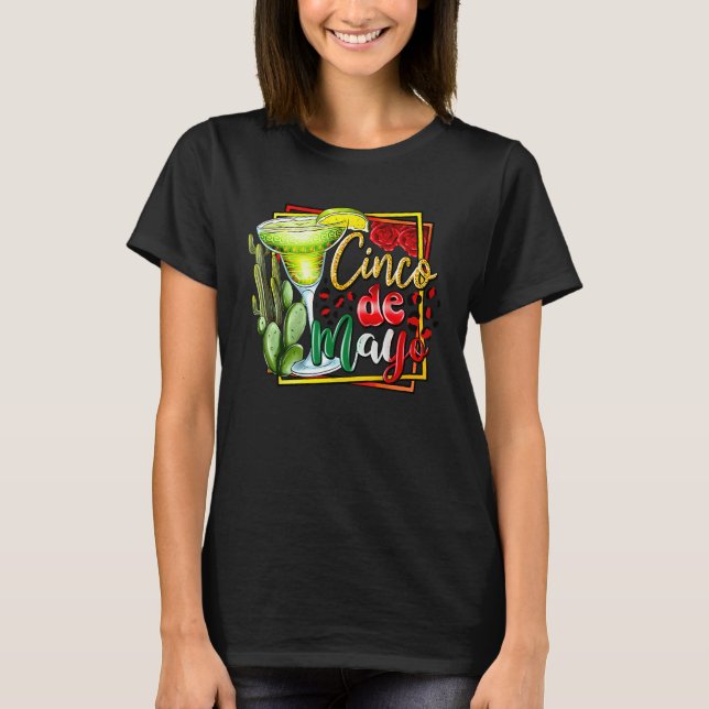 Cinco De Mayo Shirt Mexican Fiesta 5 De Mayo Women T Shirt (Framsida)