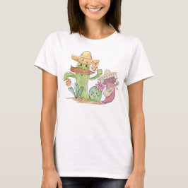 Cinco de Mayo Singing Cactus och Pepper Mariachis T Shirt