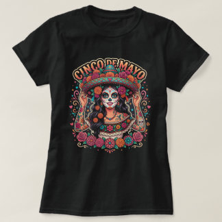 Cinco de Mayo Socker Skalle Tröja Dam Mexikansk Fi