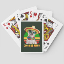 Cinco De Mayo Sombrero Chihuahua med solglasögon