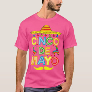 Cinco De Mayo Sombrero Mexican Fiesta 5 de Mayo Gi T Shirt