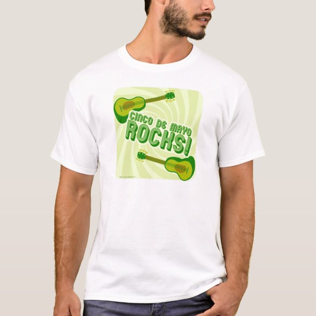 Cinco de Mayo Sten! T-shirt (Framsida)