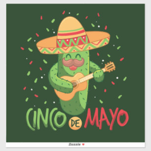 Cinco De Mayo Sticker Klistermärken