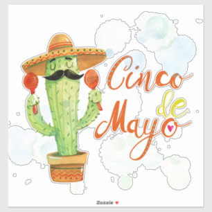 Cinco De Mayo Sticker Klistermärken