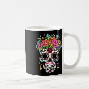 Cinco De Mayo Sugar Skull Dia de Los Muertos Day O Kaffemugg