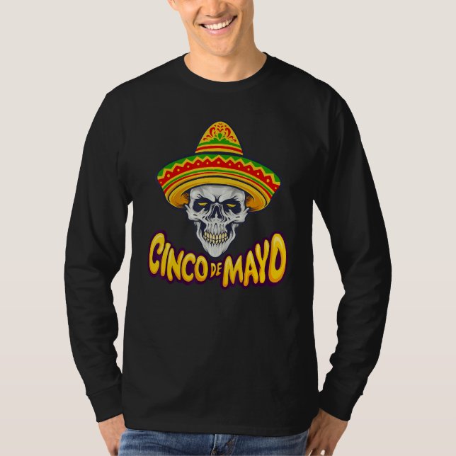 Cinco De Mayo Surprise 5 De Mayo Viva Mexico Sombr T Shirt (Framsida)
