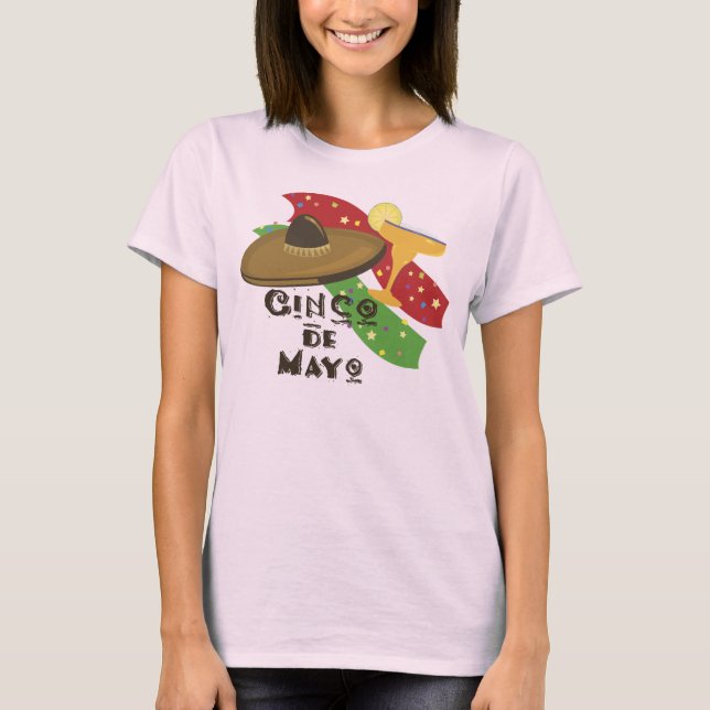 Cinco de Mayo t-shirt (Framsida)