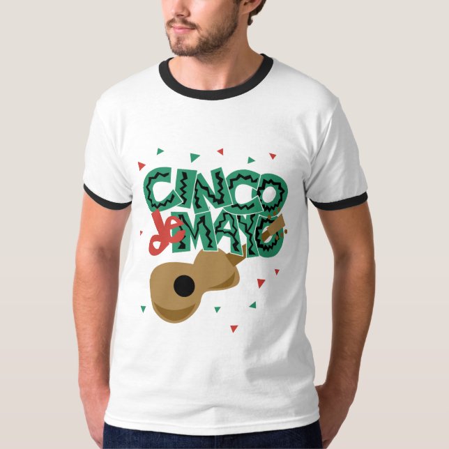 Cinco de Mayo T Shirt (Framsida)
