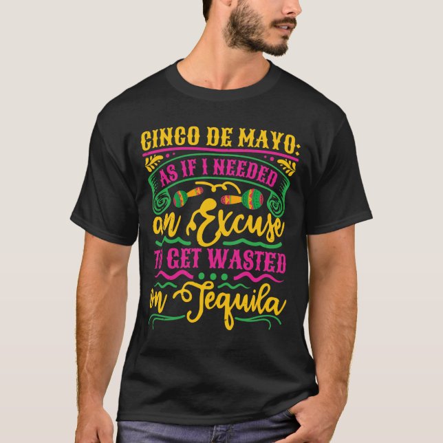 Cinco de Mayo T Shirt (Framsida)