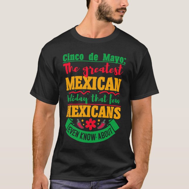 Cinco de Mayo T Shirt (Framsida)