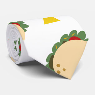 Cinco De Mayo Taco Modern Konfettimönster Slips