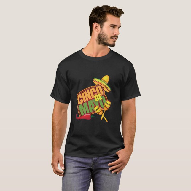 Cinco De Mayo Tee (Hel framsida)