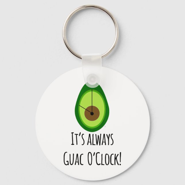 Cinco De Mayo Tee Guacamole Älskare Shirt Nyckelring (Framsida)