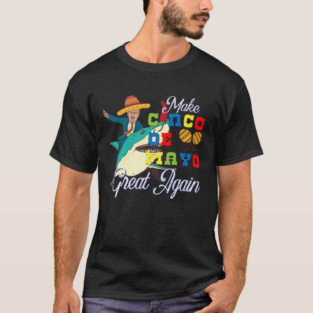 Cinco De Mayo Tequila Tacos Mexican Beer Happy Cin T Shirt (Framsida)