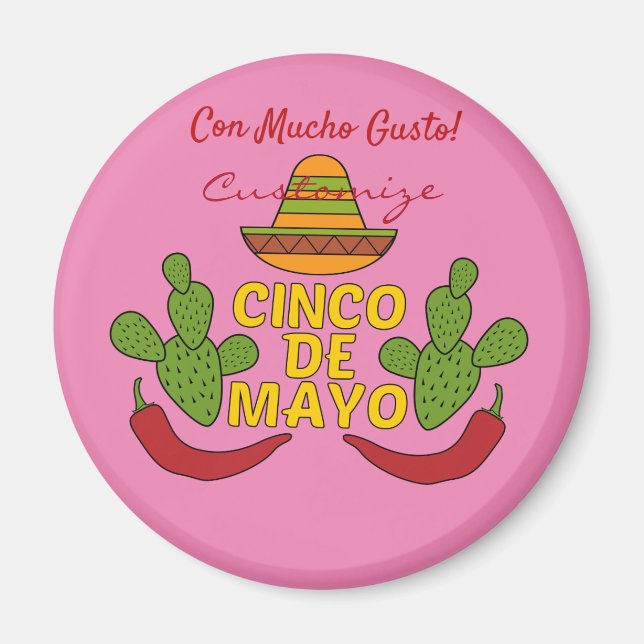 Cinco de Mayo Thunder_Cove Magnet (Framsidan)