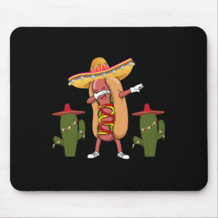 Cinco De Mayo Tröja Varm Hund Kaktus Dansar Musmatta
