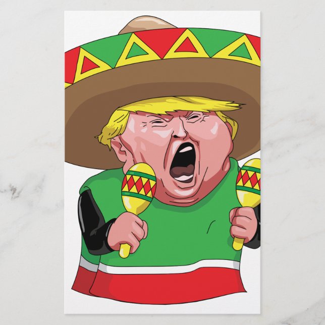 Cinco de Mayo trump Brevpapper (Framsida)