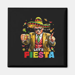 Cinco De Mayo Trump Taco Rolig Mexikansk Trump Låt Magnet