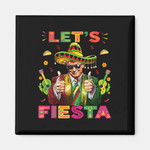 Cinco De Mayo Trump Taco Rolig Mexikansk Trump Låt Magnet