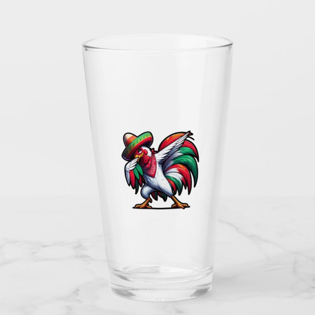 Cinco de Mayo Tupp Glaskopp (Framsida)