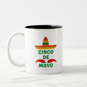 Cinco De Mayo Två-Tonad Mugg