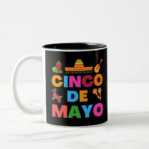 Cinco De Mayo Två-Tonad Mugg