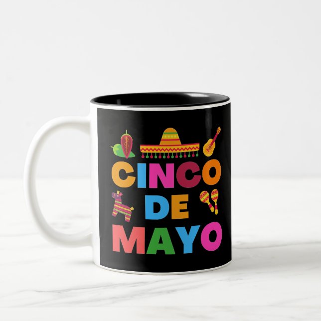 Cinco De Mayo Två-Tonad Mugg (Vänster)