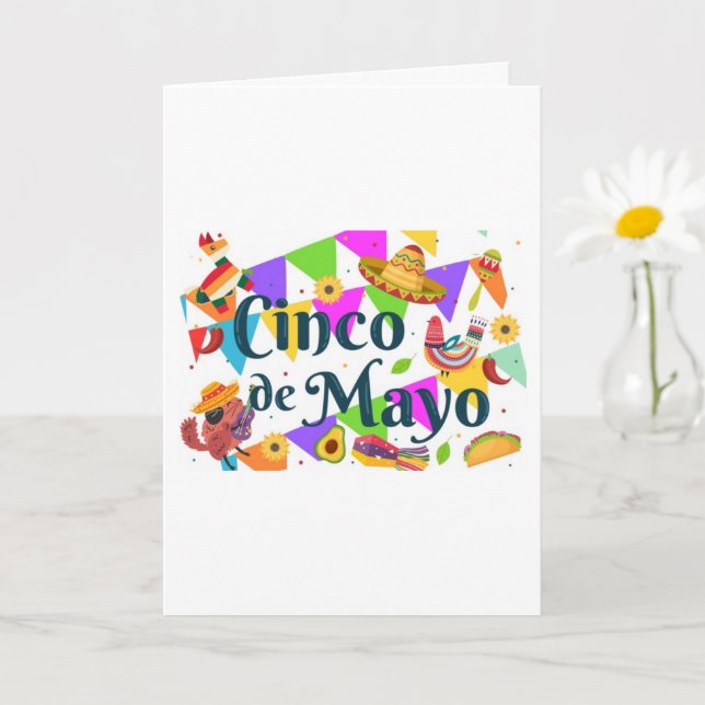 Cinco De Mayo Välkomstkort Kort (Liten växt)