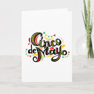 Cinco De Mayo Välkomstkort Kort