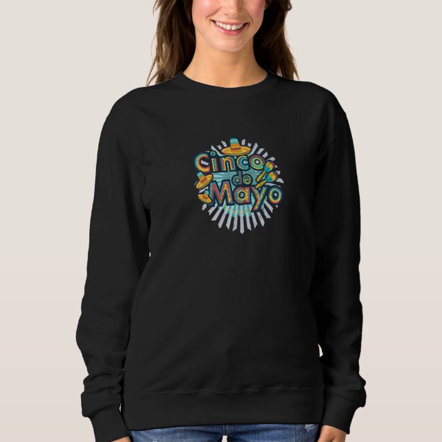 Cinco De Mayo Vintage Mexican 1 T Shirt (Framsida)