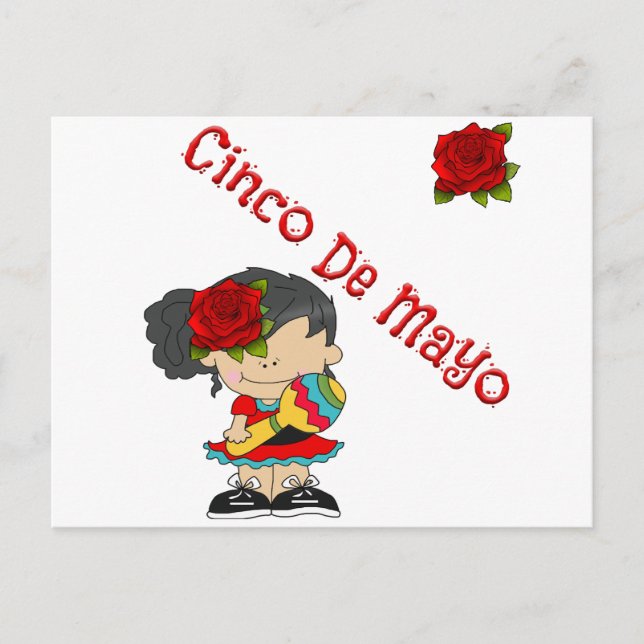 Cinco De Mayo Vykort (Framsida)