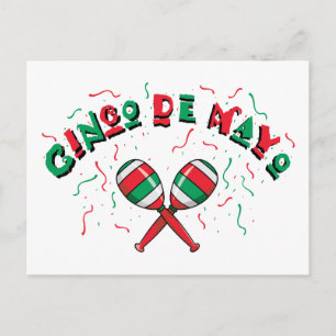 Cinco de Mayo Vykort