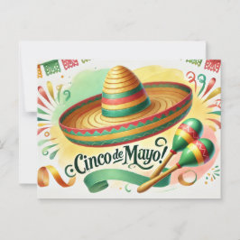 Cinco de Mayo Vykort