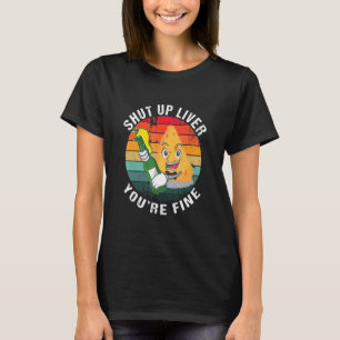 Cinco De Mayo Whiskey Beer Drinking CloUp Liver T Shirt