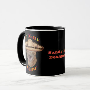 Cinco De Meow Cat Cinco De Mayo Mexico Coffee Mugg