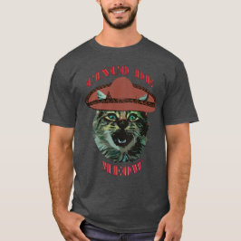 Cinco De Meow Grått Cat Cinco De Mayo Mexico Unise T Shirt