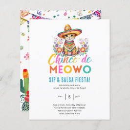 Cinco De Meowo Roligt Cat Fiesta Party Theme