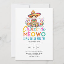 Cinco De Meowo Roligt Cat Fiesta Party Time