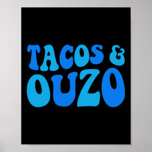 Cinco De Påsk Ouzo Cinco De Mayo Orthodox Grekiska Poster